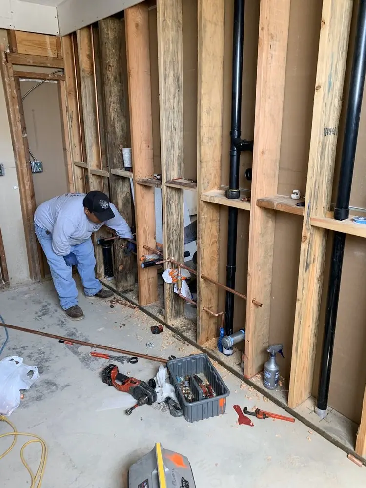 Commercial rough-in plumbing for Commercial Plumbing in Bethesda